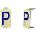 Caractre  6x11 lettre "P 