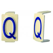  Caractre  6x11 lettre "Q 