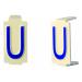  Caractre  6x11 lettre "U 