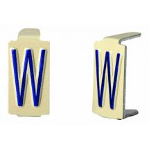  Caractre  6x11 lettre "W 