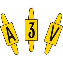  10 lot 10 vignettes chif 0 � 9 