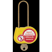  CADENAS JAUNE 70MM D.4MM CLE 2 