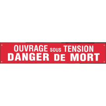 BANDEROLE  OUVRAGE SOUS TENSIO 