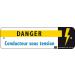  plaque alumetal "conducteur" 