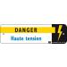  plaque alumetal "haute tension 