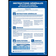  affiche consignes de securite 
