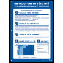  AFFICHE CONSIGNES DE SECURITE 