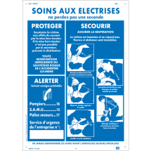  AFFICHE SOINS AUX ELECTRISES 