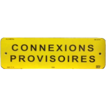  plaquette alu "connexions prov 