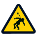  triangle alu "homme foudroye" 