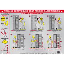  PLAQUE METAL CONSIGNES SECU BT 