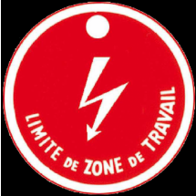  disque alu "zone de travail" d 