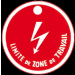  disque alu "zone de travail" d 