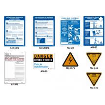  KIT SIGNALISATION POSTE STD 