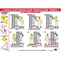      PLAQUE PLASTIQUE CONSIGNES 