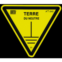  PLAQUETTE TRIANGLE  TERRE DU N 