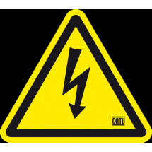  etiquette "danger electrique" 