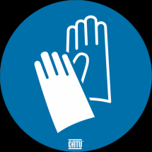  etiq. protection obligatoire d 