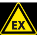  etiquette autocollante triangl 