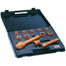  COFFRET 1/4" CLE A CLIQUET, DO 