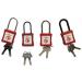  CADENAS PLAST ROUGE ANSE METAL 