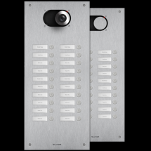  FACADE SWITCH INOX 20 BOUTONS 