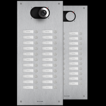  FACADE SWITCH INOX 22 BOUTONS 