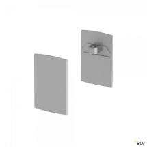  EMBOUTS H-PROFIL, GRIS ARGENT 