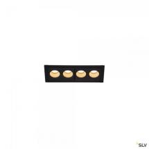  MILANDOS 4 noir LED 8W 2700K 