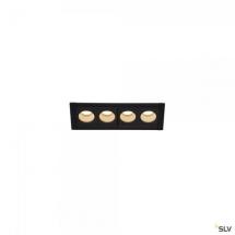  MILANDOS 4 noir LED 8W 3000K 