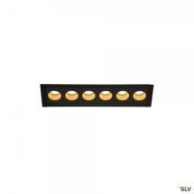  MILANDOS 6 noir LED 12W 2700K 