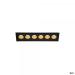  MILANDOS 6 noir LED 12W 2700K 