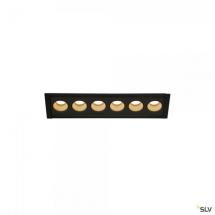  MILANDOS 6 noir LED 12W 3000K 