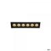  MILANDOS 6 noir LED 12W 3000K 