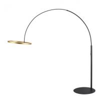  ONE BOW Lampadaire noir/laiton 