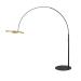  ONE BOW Lampadaire noir/laiton 
