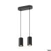  ASTO TUBE susp dble GU10 noir 