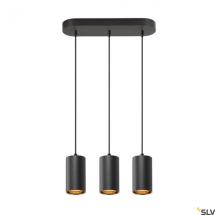  ASTO TUBE susp tple GU10 noir 