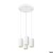  ASTO TUBE susp quad GU10 blanc 