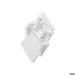  Embout rail encastr 48V blanc 