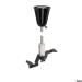  Suspension rigide tige 1m noir 