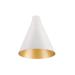  LALU CONE 15 Abat-jour blanc 