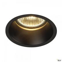  HORN GU10 ROND, NOIR MAT, MAX. 