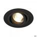  PIREQ GU10 ROND ENCASTR?, NOIR 