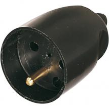  FICHE FEMELLE 16A 2P+T NOIR 