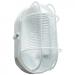  HUB.OVAL 60W-E27 BLANC GRILL.P 