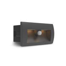  ENCASTRE MUR 6W IP65 140X70 IR 