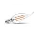  LED FIL C DE VENT E14 4W 2700K 