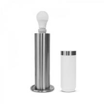  POTELET  E27 INOX 304 IP44 450 