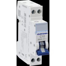  Disj. 1P+N 10A  C vis/vis, 3kA 